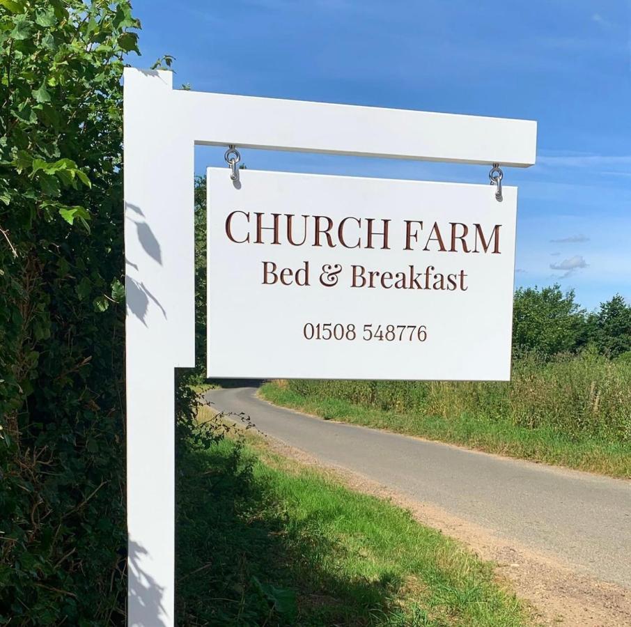 Church Farm Bed & Breakfast Thurlton Ngoại thất bức ảnh